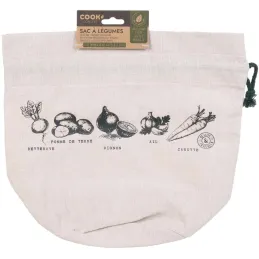 Sac à légumes réutilisable Eco concept (Lot de 3)