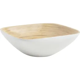 Corbeille en bambou laqué