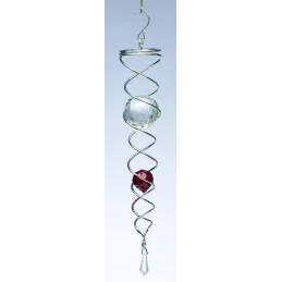 Mobile à vent design Crystal Tail