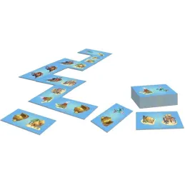 Dominos géants 28 pièces avec sac de rangement