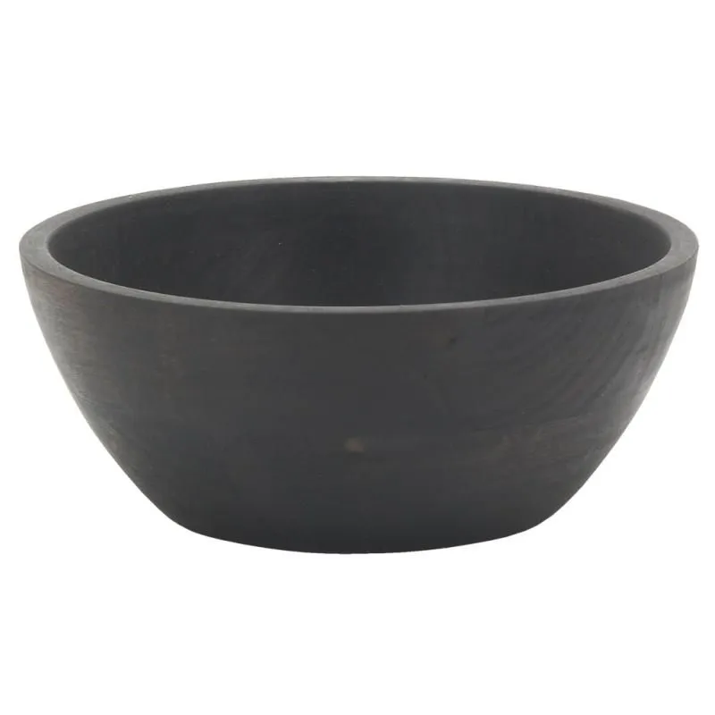 Saladier en bois d'acacia noir