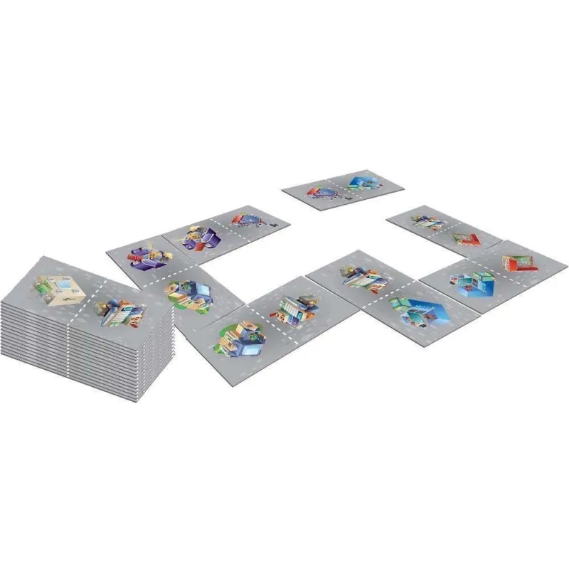 Dominos géants 28 pièces avec sac de rangement