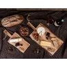 Planche à découper en bois d'acacia - Cigale