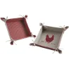 Corbeille en coton motif poule (Lot de 2)