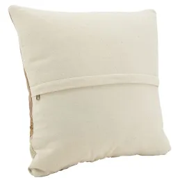 Coussin en coton kilim et en cuir (Lot de 3)