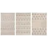 Tapis en coton (Lot de 3)