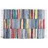Tapis en coton multicolore (Lot de 2)