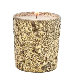 Bougie en verre doré (Lot de 6)