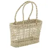 Cabas en jonc ajouré (Lot de 4)