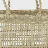 Cabas en jonc ajouré (Lot de 4)