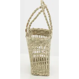 Cabas en jonc ajouré (Lot de 4)