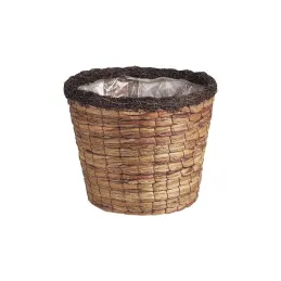 Cache-pots ronds en jacinthe (lot de 4)