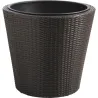 Cache-pots en résine tressée (lot de 3)