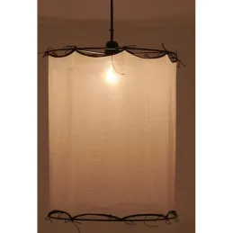 Abat-jour en coton Riad