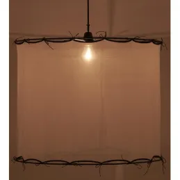 Abat-jour en coton Riad