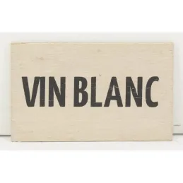 Boite à cubi 3L en bois naturel Apéro