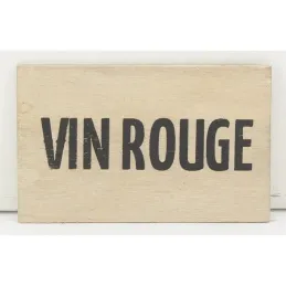 Boite à cubi 3L en bois naturel Apéro