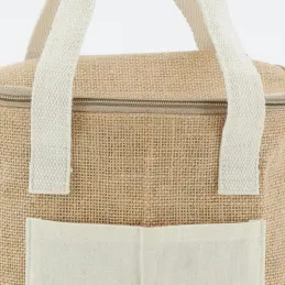 Sac lunch isotherme en jute