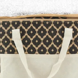 Sac lunch isotherme en jute