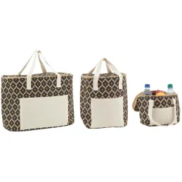 Sac lunch isotherme en jute
