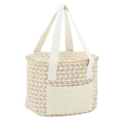 Sac lunch isotherme en jute