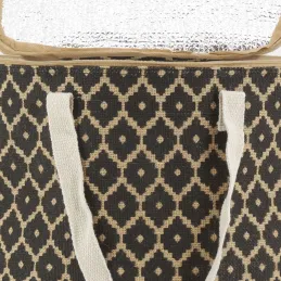 Sac lunch isotherme en jute