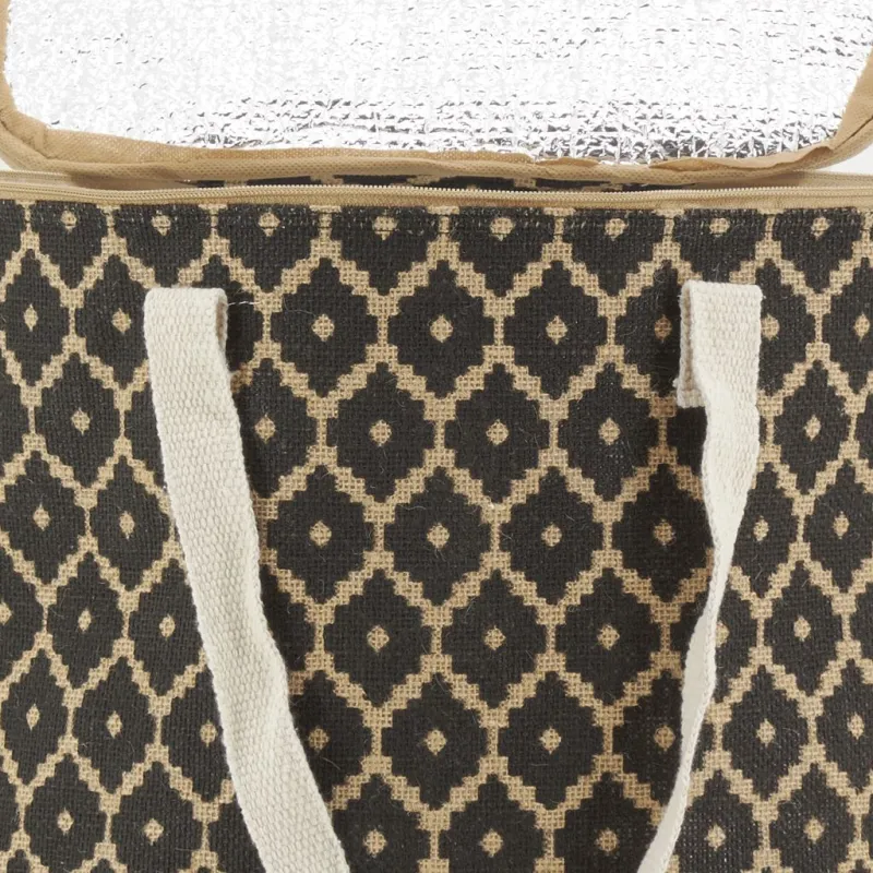 Sac lunch isotherme en jute