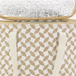 Sac lunch isotherme en jute