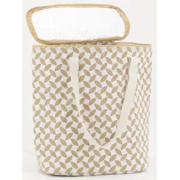 Sac lunch isotherme en jute
