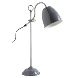 Lampe de bureau en métal laqué