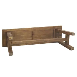 Banc en acajou