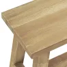Banc en acajou