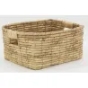 Corbeilles de rangement en jacinthe roulée