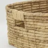 Corbeilles de rangement en jacinthe roulée
