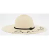 Chapeau femme en papier cordé Dolce Vita