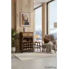 Meuble bar en bois recyclé