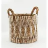 Corbeilles de rangement en bananier et coton