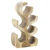 Range-bouteilles en bois de suar