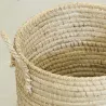 Ensemble 5 pièces de rangement en jonc