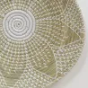 Décoration murale en jonc naturel