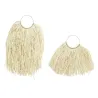 Décors muraux en palmier naturel et franges