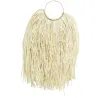 Décors muraux en palmier naturel et franges
