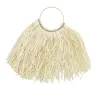 Décors muraux en palmier naturel et franges