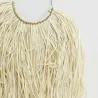 Décors muraux en palmier naturel et franges