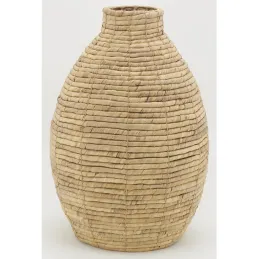 Vase jarre en jacinthe d'eau