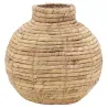Vase jarre en jacinthe d'eau