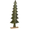 Sapins décoratifs en bois de manguier vert (Lot de 3)