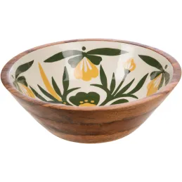 Saladier en bois de manguier 35 cm Sofia
