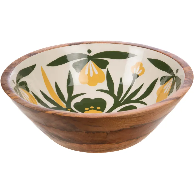 Saladier en bois de manguier 35 cm Sofia