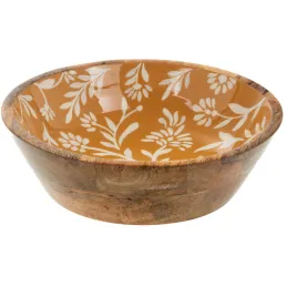 Saladier en bois de manguier 25 cm Capucine